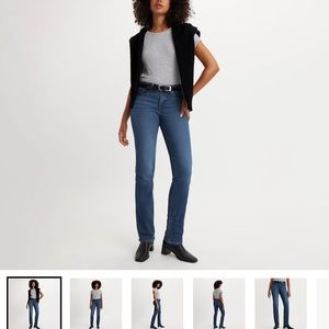 NEW LEVI'S LADIES' 314 SHAPING STRAIGHT JEAN size 30